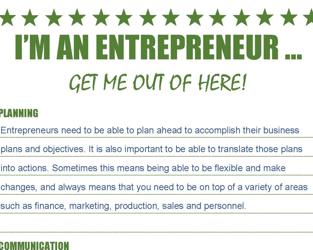 <p>Entrepreneurs</p>
